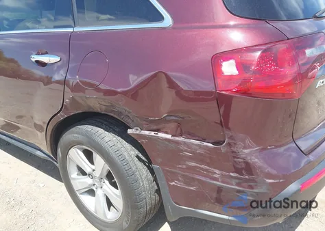 2010 Acura Mdx Technology Package z USA, uszkodzony, nr VIN 2HNYD2H42AH532111